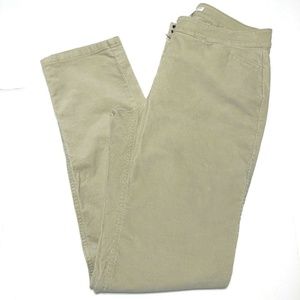 J JILL Women's Corduroy Pants Size 4 Slim Leg